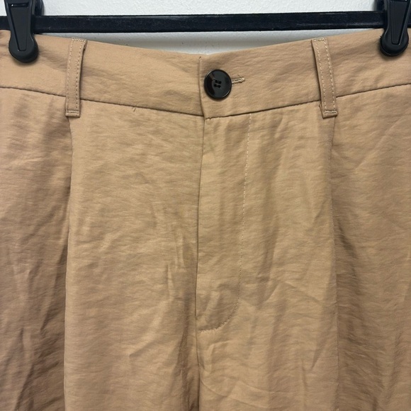 Zara Flowy Pleated Pants - Picture 6 of 13